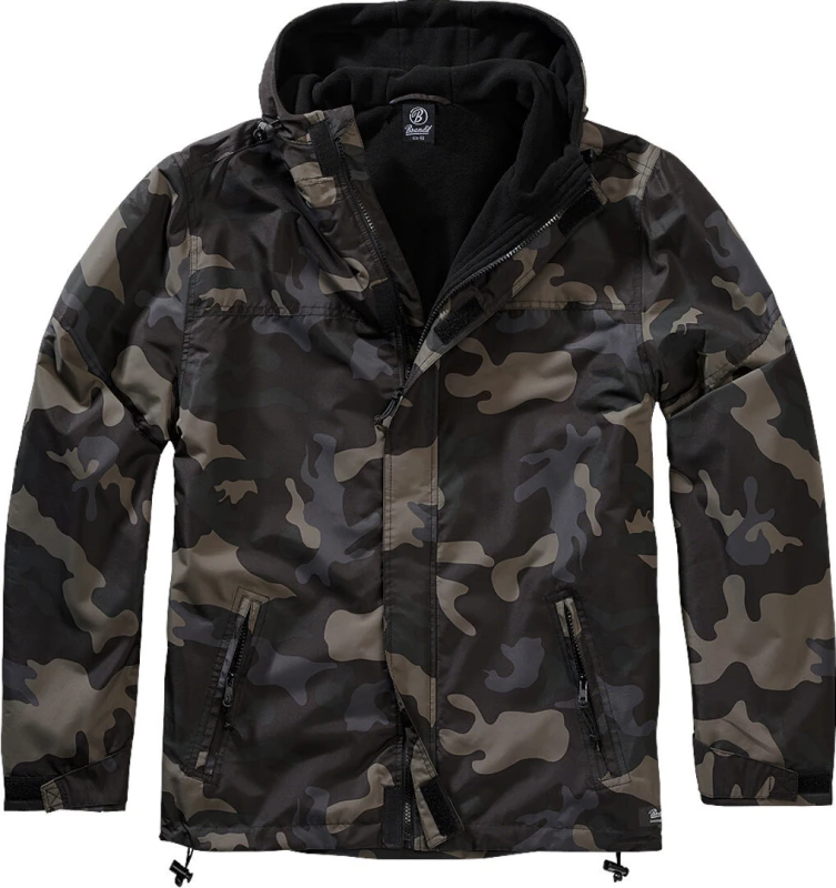 Image of Brandit Windbreaker Frontzip Jacket, multicolored, Size 6XL for Men
