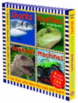 Image of Smart Kids Sticker Books Slipcase by Roger Priddy Hardback