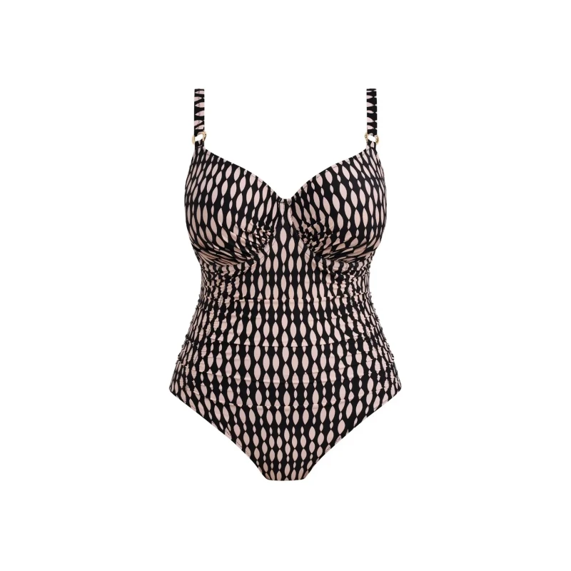 Image of Womens 1 Piece swimsuit Fantasie Shell Bay Noir Female 85H