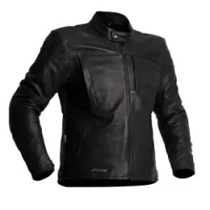 Image of Halvarssons Leather Jacket Racken Black 52