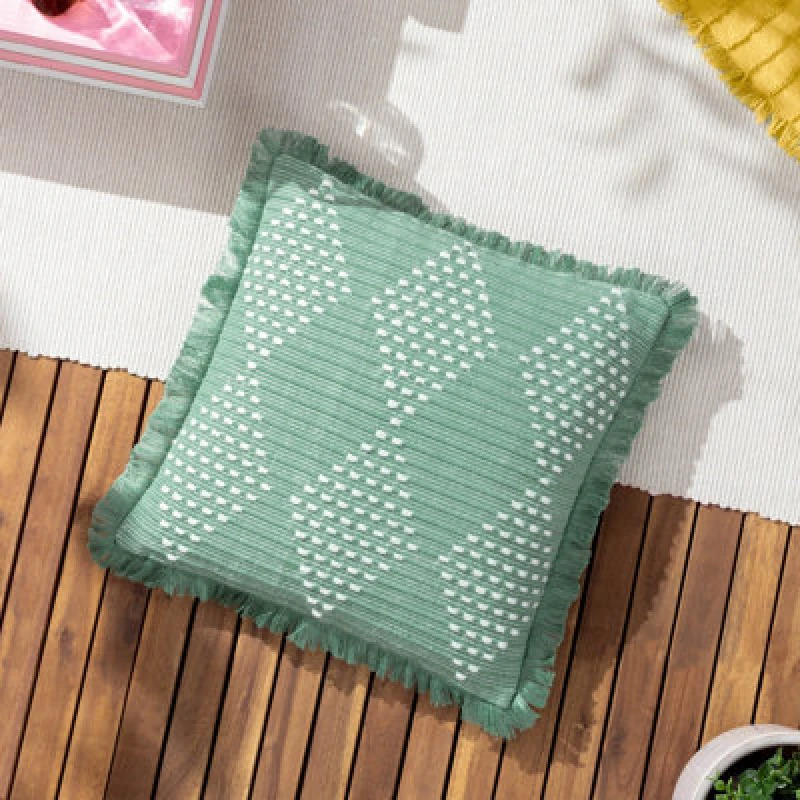 Image of furn. Kadie Square Cushion Green
