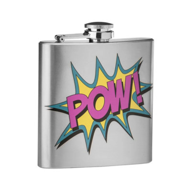 Image of Premier Housewares Pow Design Hip Flask Multi