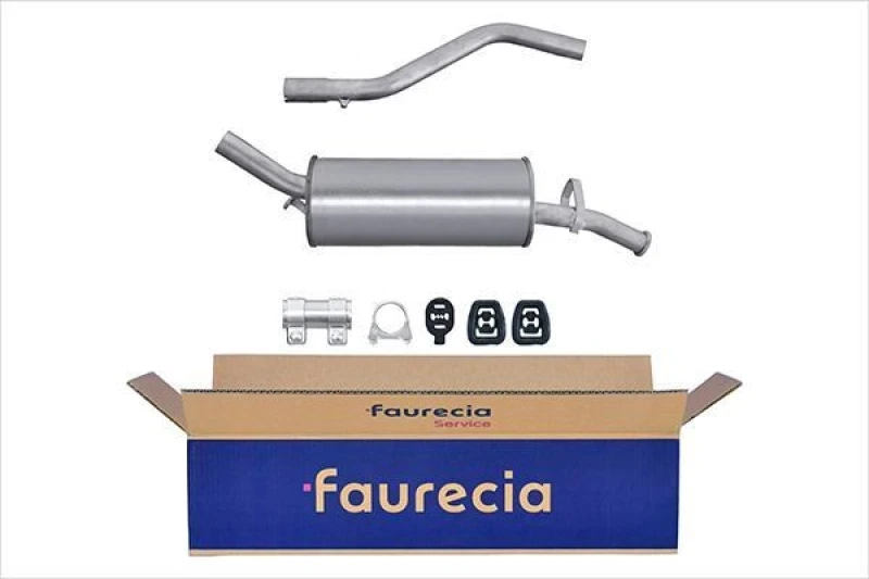 Image of Rear silencer HELLA 8LD 366 028-711