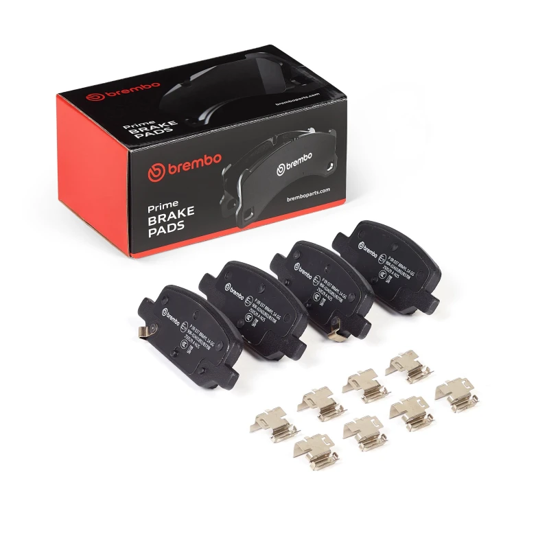 Image of BREMBO Brake pad set BREMBO P 09 037