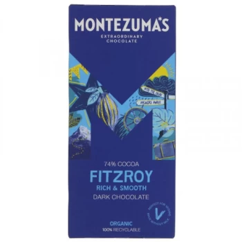 Image of Montezuma FitzRoy Dark Chocolate - 90g (Case of 12) (12 minimum)