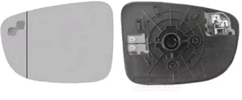 Image of VAN WEZEL 2766837 Wing Mirror Glass * HAGUS * Left Mirror Glass,outside mirror (1914)