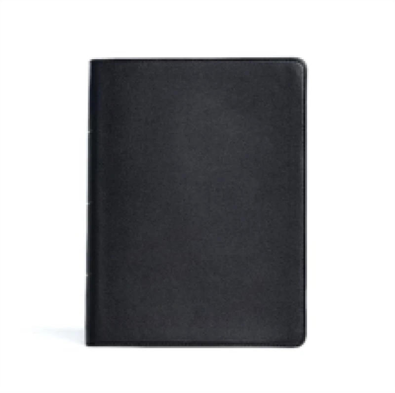 Image of CSB Life Counsel Bible, Black Genuine Leather, Indexed. Leather / fine binding. By New Growth Press, CSB Bibles by Holman Books