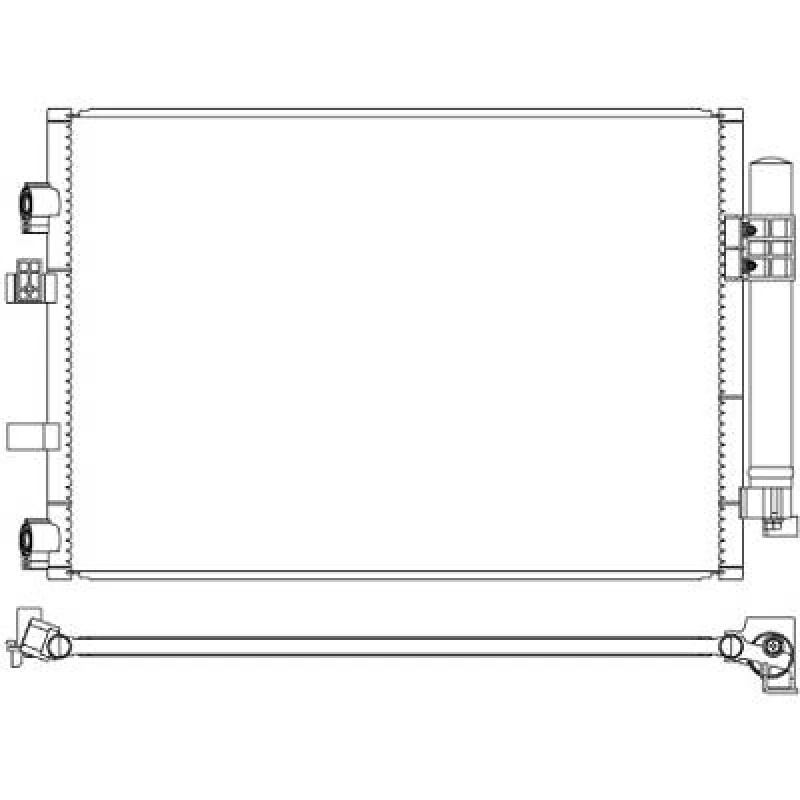 Image of Air conditioning condenser DIEDERICHS DCC1641