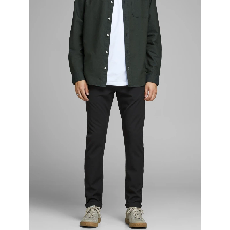 Image of Jack and Jones Connor Chino Trouser Black male 32W R