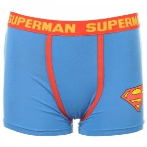 image of DC Comics Superman Single Boxer Shorts Infants - Blue