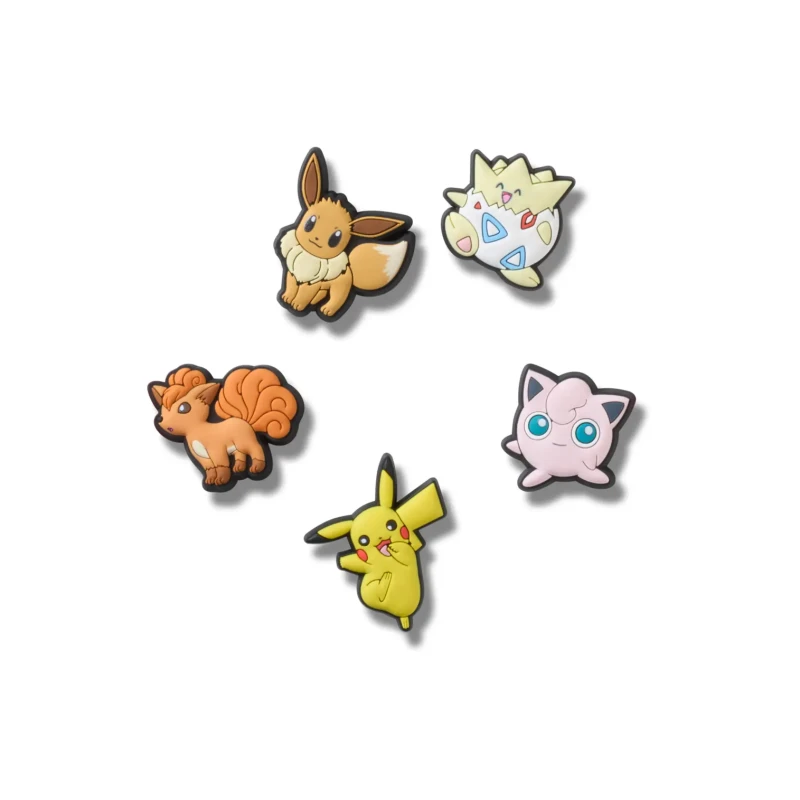Image of Crocs Jibbitz Crocs Pokemon Character (x5) Multicolore Unisex TU 10015225