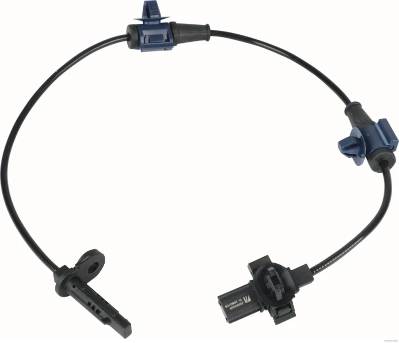 Image of HERTH+BUSS JAKOPARTS J5934035 ABS Sensor Rear Axle Right, with cable Sensor,wheel speed (412)