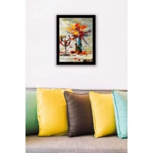 Image of SC0263 Multicolor Decorative Framed MDF Painting