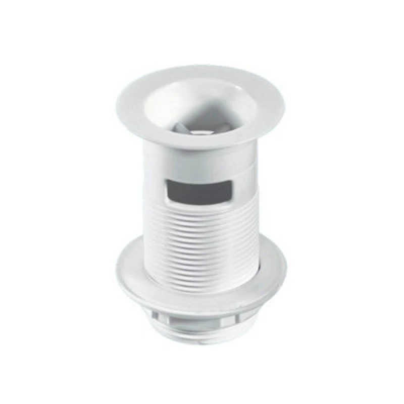 Image of Mcalpine W1C 1.25" Backnut Slotted White Plastic Basin Waste