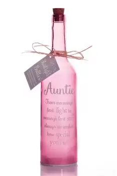 Image of Auntie Starlight Bottle - Pink - Glass