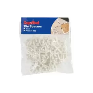 Tile Spacers 2mm - TS2 - Supatool