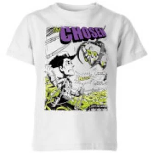 image of Toy Story Comic Cover Kids T-Shirt - White - 3-4 Years