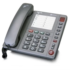 image of Amplicomms Powertel 90 Big Button Amplified Corded Phone