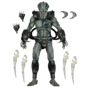 image of NECA Predator Concrete Jungle Deluxe Heart Stone Predator Ultimate 7" Action Figure