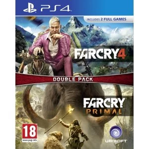 Image of Far Cry 4 and Far Cry Primal PS4 Game
