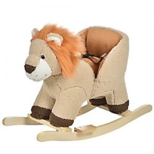 image of HOMCOM Rocking Horse 330-115 Brown