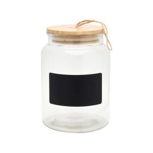 image of Sass & Belle Glass ChalkBoard Storage Jar