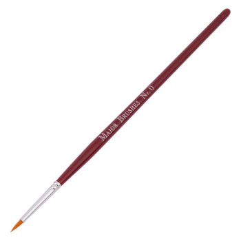 Image of Major Brushes Sable Substitute Brush, Pack 10 - Size 0