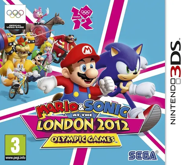 image of Mario And Sonic at the London 2012 Olympic Games Nintendo 3DS Game