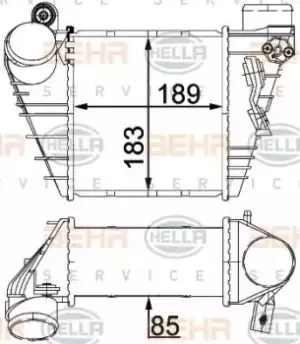 Image of Air Conditioning Heat Exchanger 8ML376700-704 by BEHR