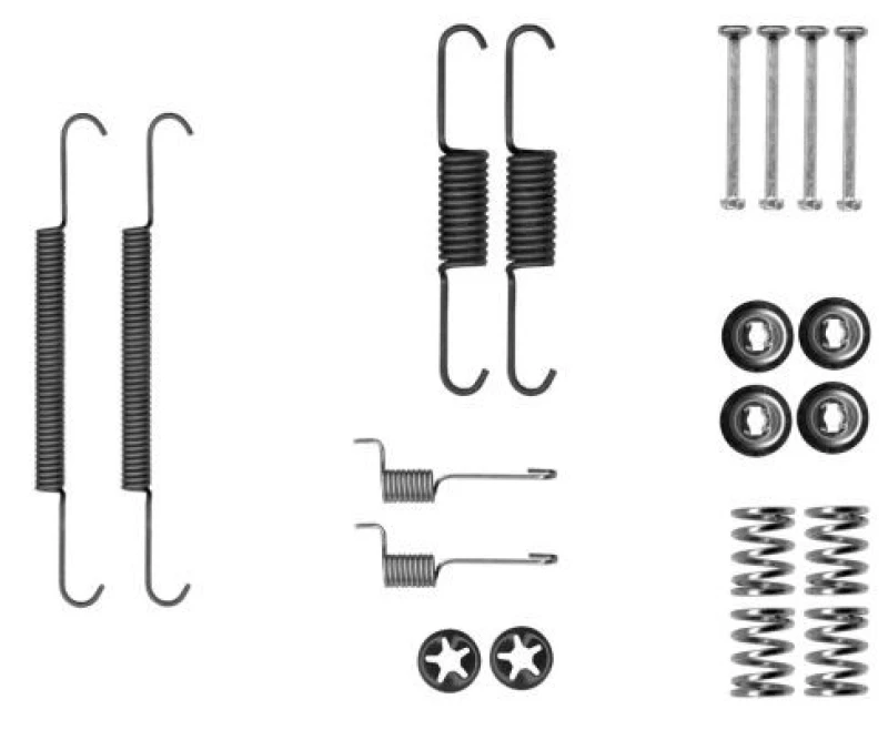 Image of Brake shoe fitting kit TEXTAR 97047600