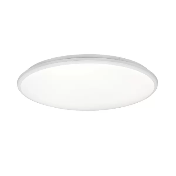 image of Limbus Modern LED Semi Flush Light White Matt 4000K