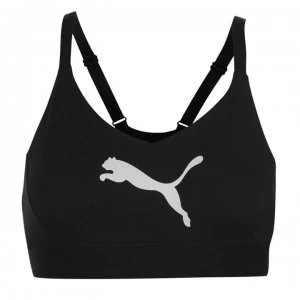 image of Puma Strappy Sports Bra Ladies - Black