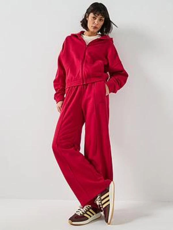 Image of Adidas Womens sweat jacket adidas Energize Rouge Female S