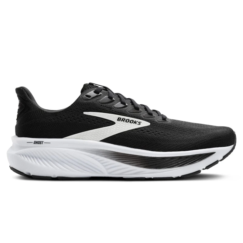 Image of Brooks Brooks Ghost 17 Womens Black/grey/white - Black / Standard / 8.5