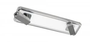 image of Spotlight 2 Head with Backlit Light 20W LED Satin Nickel 4000K, 1500lm,