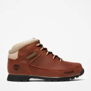 Timberland Euro Sprint Hiker For Men In Brown Brown/white, Size 10.5