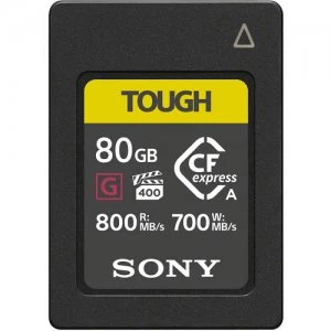 Image of Sony CEA-G80 80GB CFexpress Type A TOUGH Memory Card