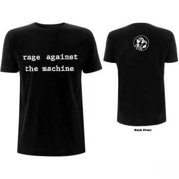 image of Rage Against The Machine - Mototov Unisex X-Large T-Shirt - Black