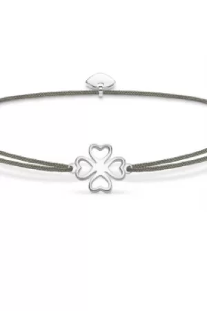 Ladies Thomas Sabo Sterling Silver Little Secrets Cloverleaf Bracelet LS017-173-5