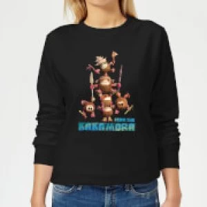 image of Moana Fear The Kakamora Womens Sweatshirt - Black - 5XL