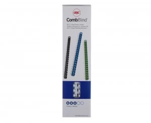 Image of GBC Comb Bindings 6mm BX 100 White