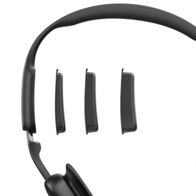 Image of Shokz Openmeet Wireless Bluetooth Bone Conduction Videoconferencing Headset (No USB Dongle) - Black