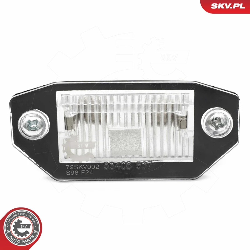 Image of ESEN SKV Number plate light ESEN SKV 72SKV002