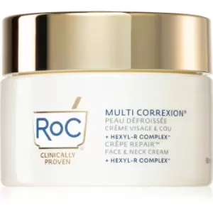 image of RoC Multi Correxion Crepe Repair Lifting and Firming Moisturiser for Face and Neck 50ml