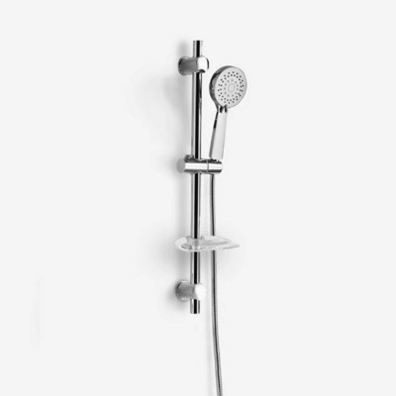 Image of Nes Home 3 Mode Adjustable Handset & Slider Rail Kit Chrome