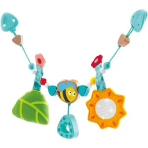 image of Hape Bumblebee Pram Chain Toy