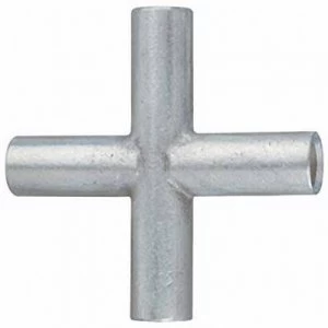 Image of Cross connector 2.50 mm Not insulated Metal