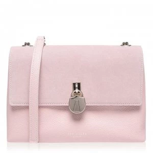 image of Ted Baker Sylvana Turn Lock Bag - dusky-pink