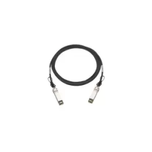 image of QNAP CAB-DAC30M-SFPP fibre optic cable 3m SFP+ Black