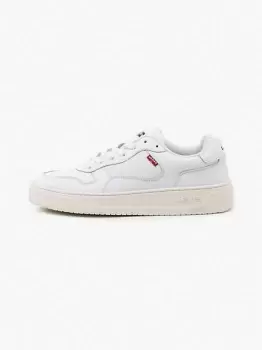 Image of Levis Mens Glide Sneakers - White